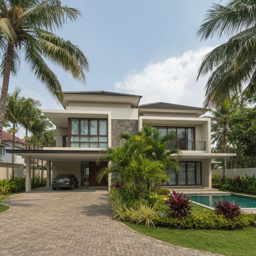 Rumah Tipe 60/120 mewah dengan halaman luas